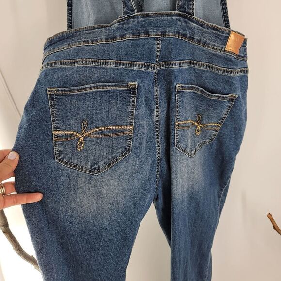 Denizen levi stretchy bib overalls skinny - Picture 11 of 16